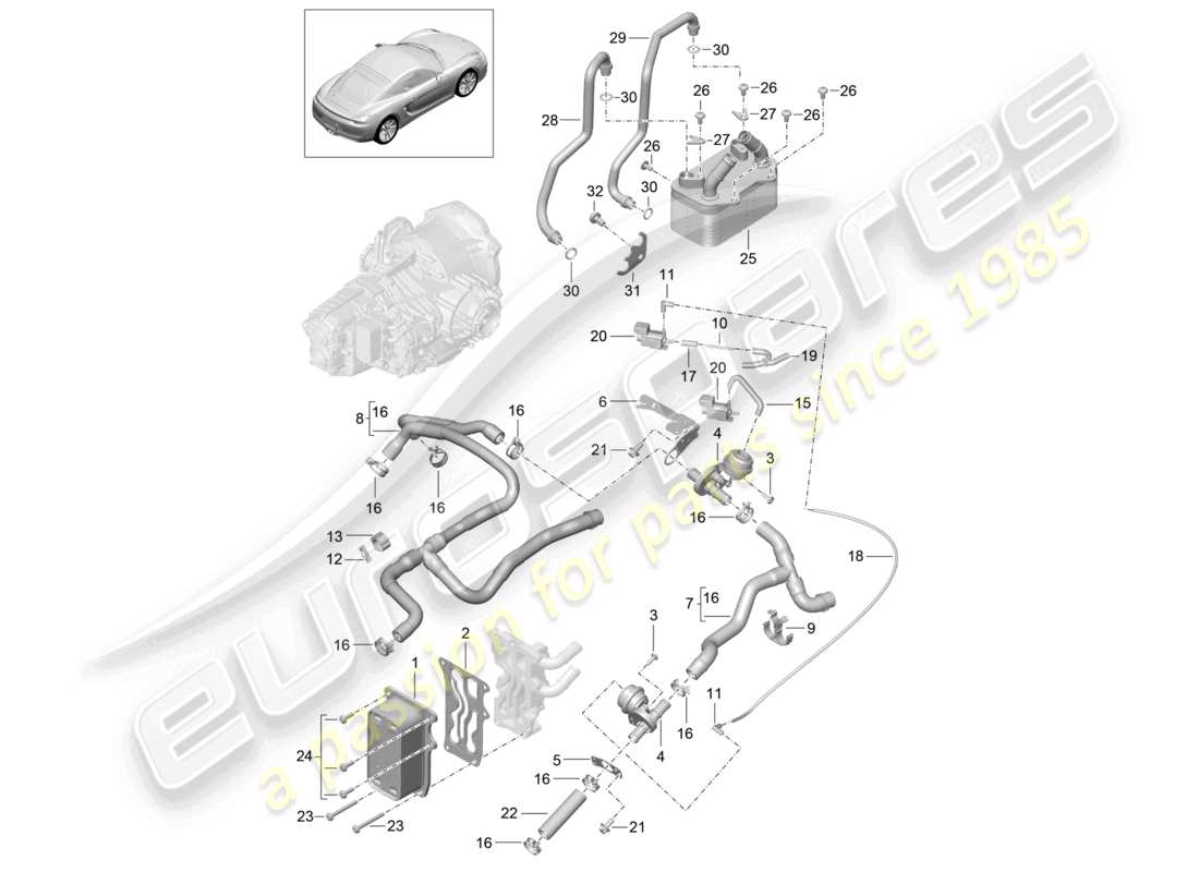 part diagram containing part number 9g230707400