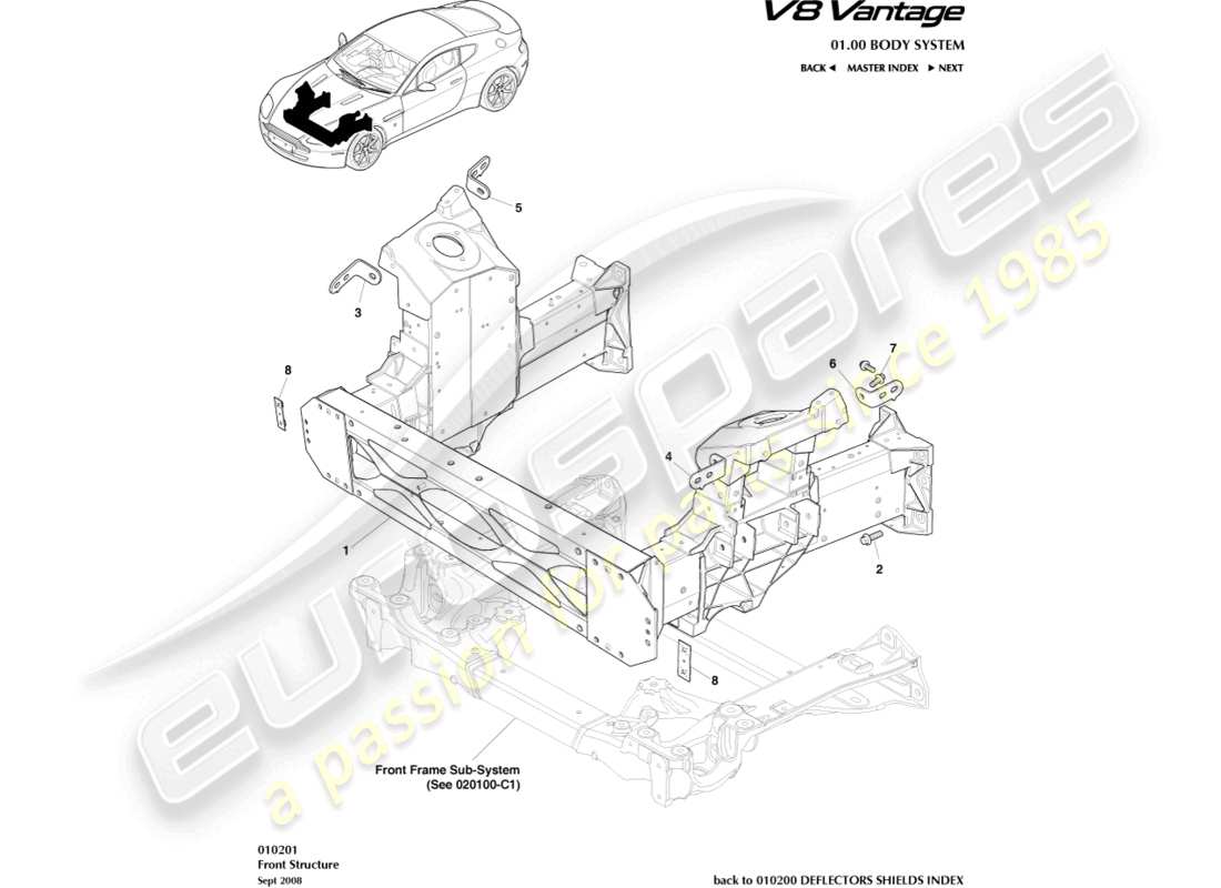 part diagram containing part number 9g33-csa01-aa