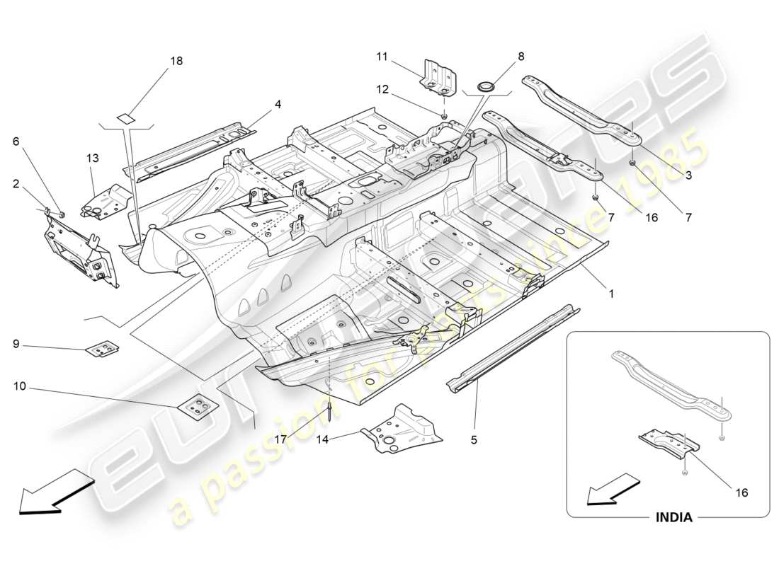 part diagram containing part number 670005008