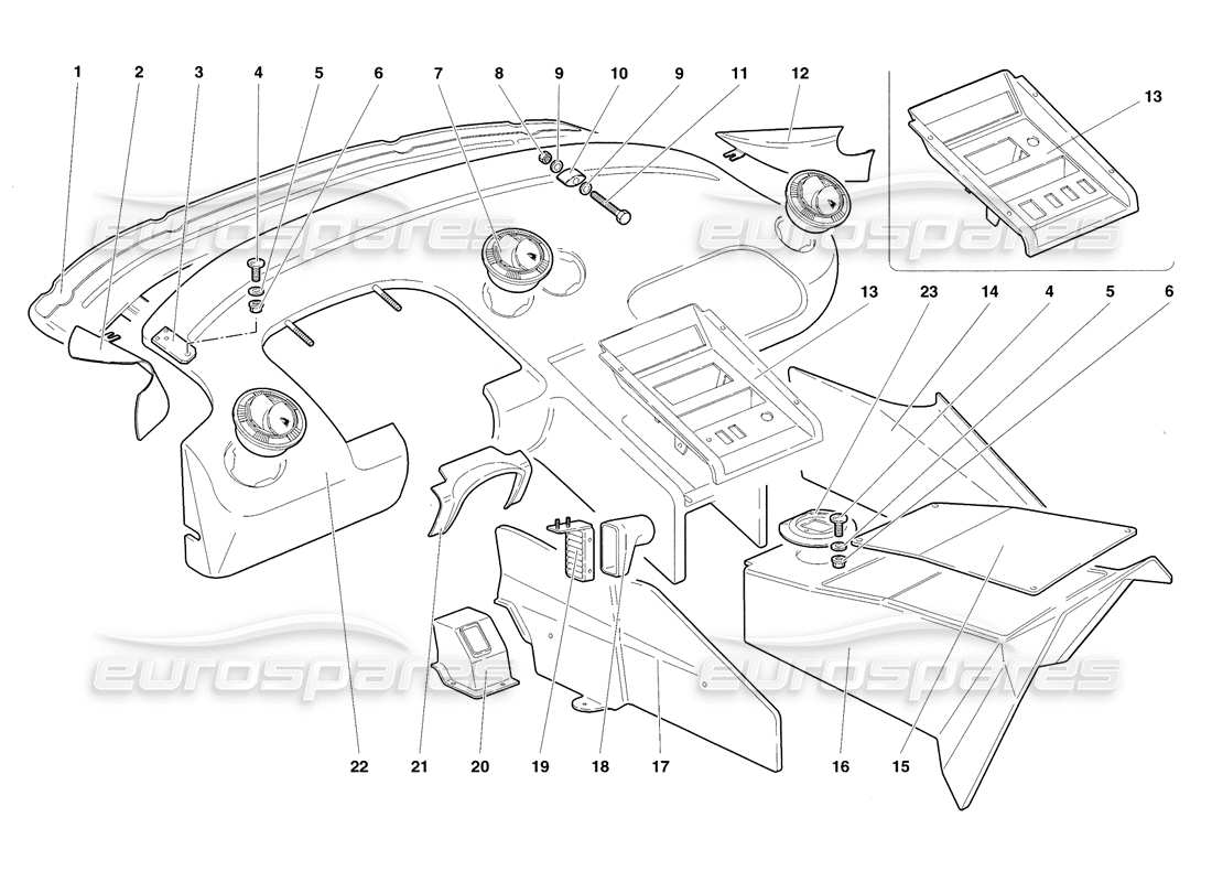 part diagram containing part number 009914113