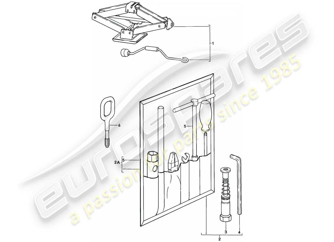 porsche 1982 (924) accessories - - weiteres zubehoer im classic - katalog (modell: cla) part diagram