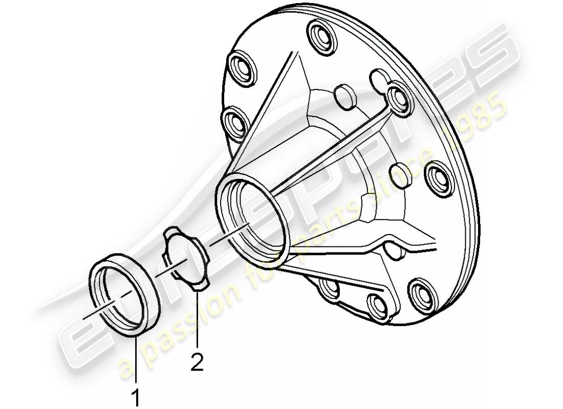 porsche 2008 (987 boxster) tiptronic oil pump parts diagram