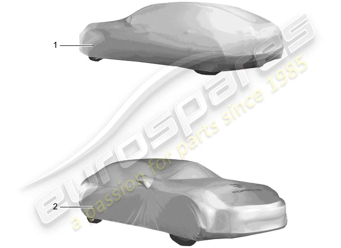 porsche 2013 (tequipment panamera) cover parts diagram