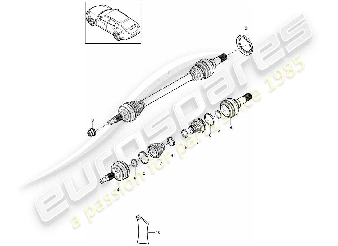 porsche 2012 (panamera 970) drive shaft d >>- mj 2013 part diagram