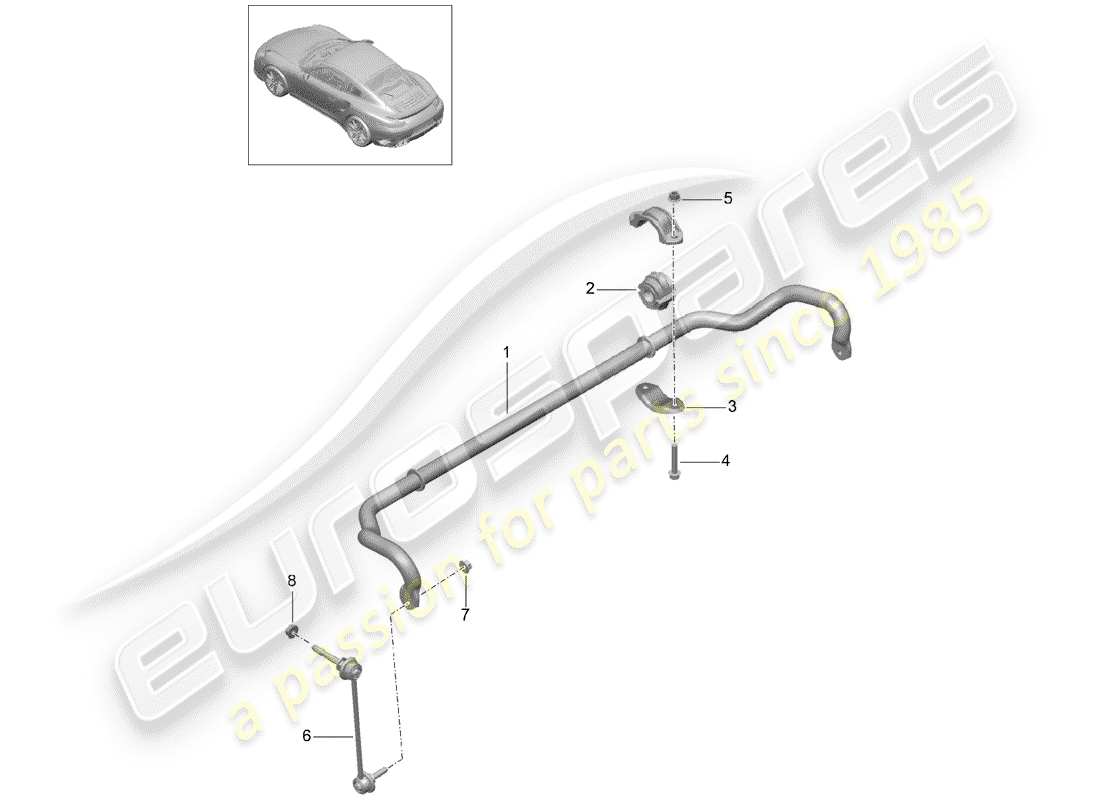porsche 2015 (991-1 turbo) anti-roll bar d >>- mj 2016 part diagram