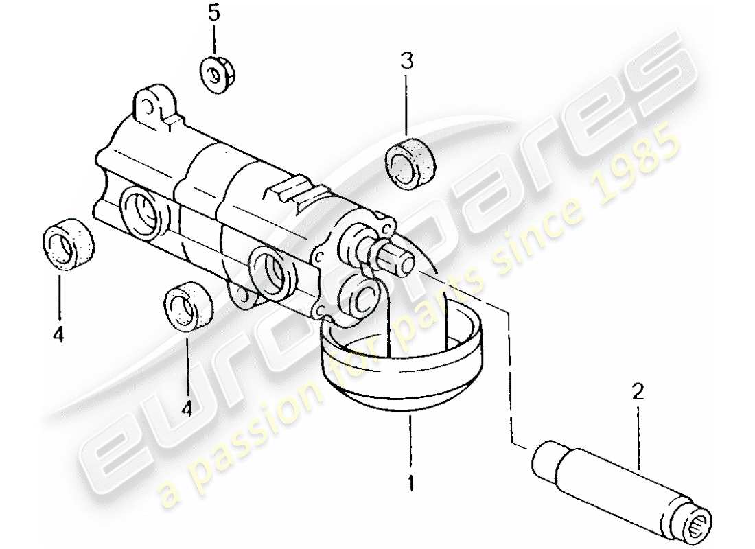 porsche 2005 (996 turbo / gt2) oil pump part diagram