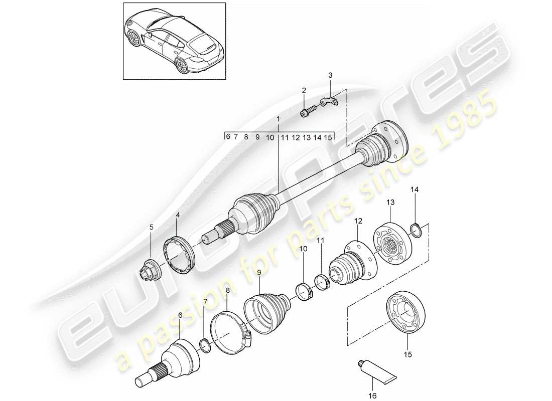 porsche 2013 (panamera 970) drive shaft d >>- mj 2010 part diagram