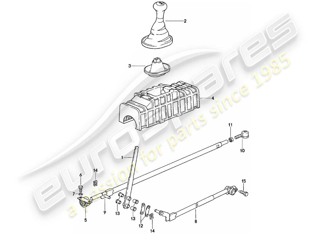 a part diagram from the porsche 1981 (924) parts catalogue
