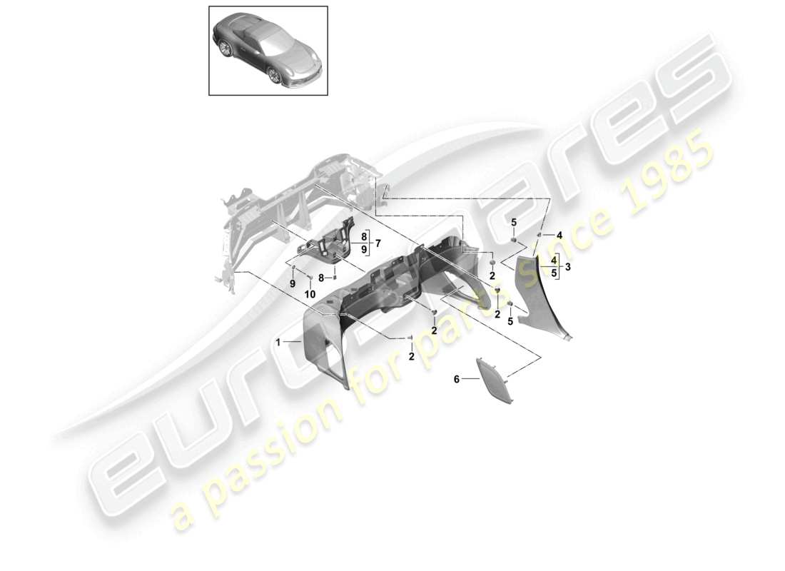 part diagram containing part number n 90584102