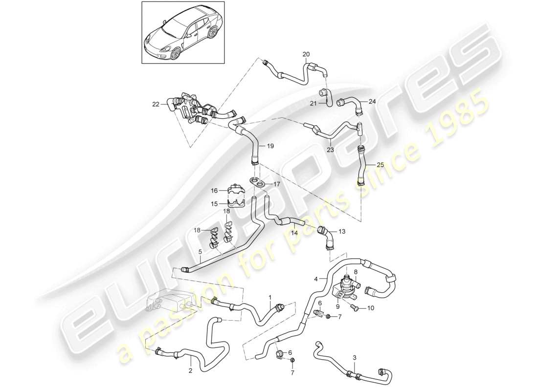 part diagram containing part number 97057259300