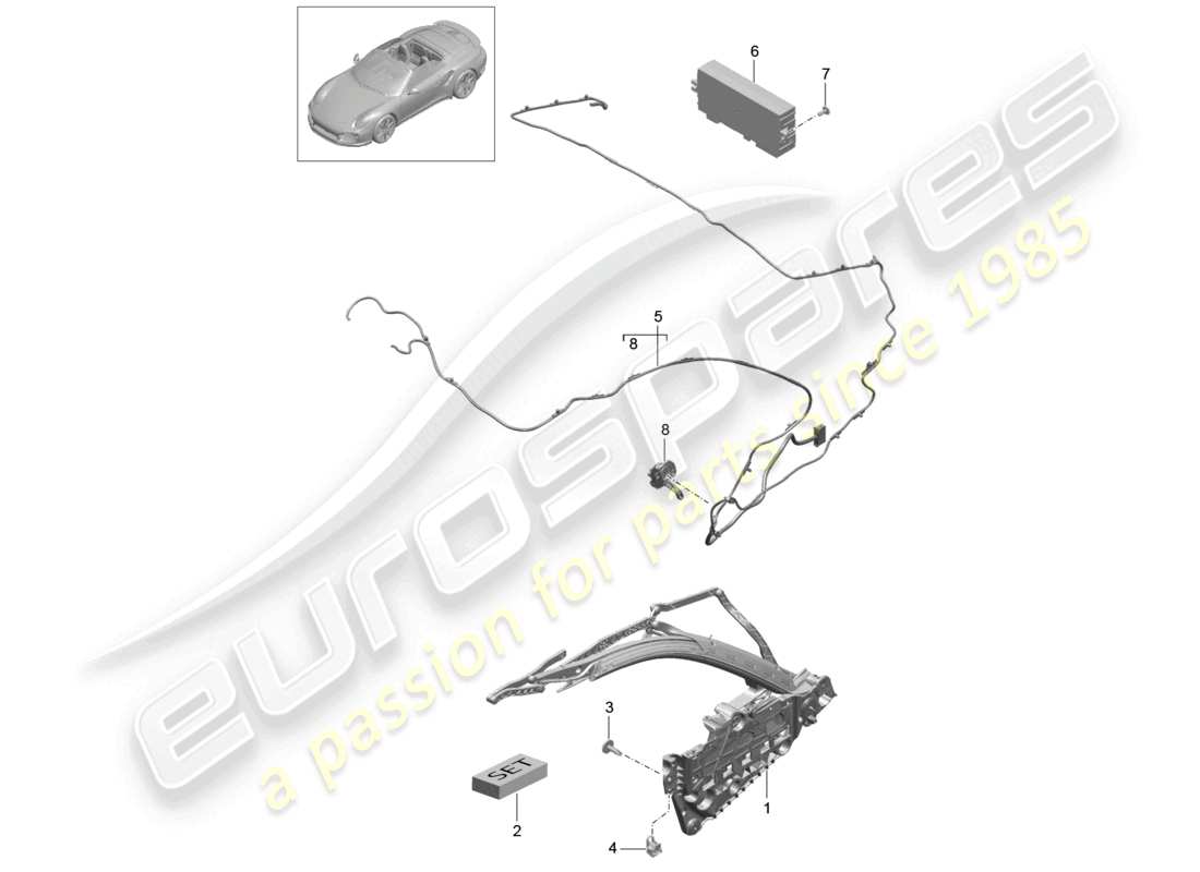 part diagram containing part number 99160630701