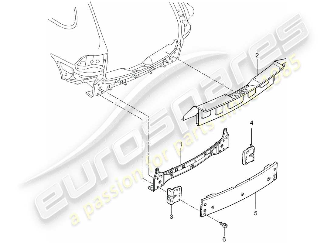 porsche 2018 (cayenne e2 92a) rear end lock carrier d - mj 2015>> part diagram