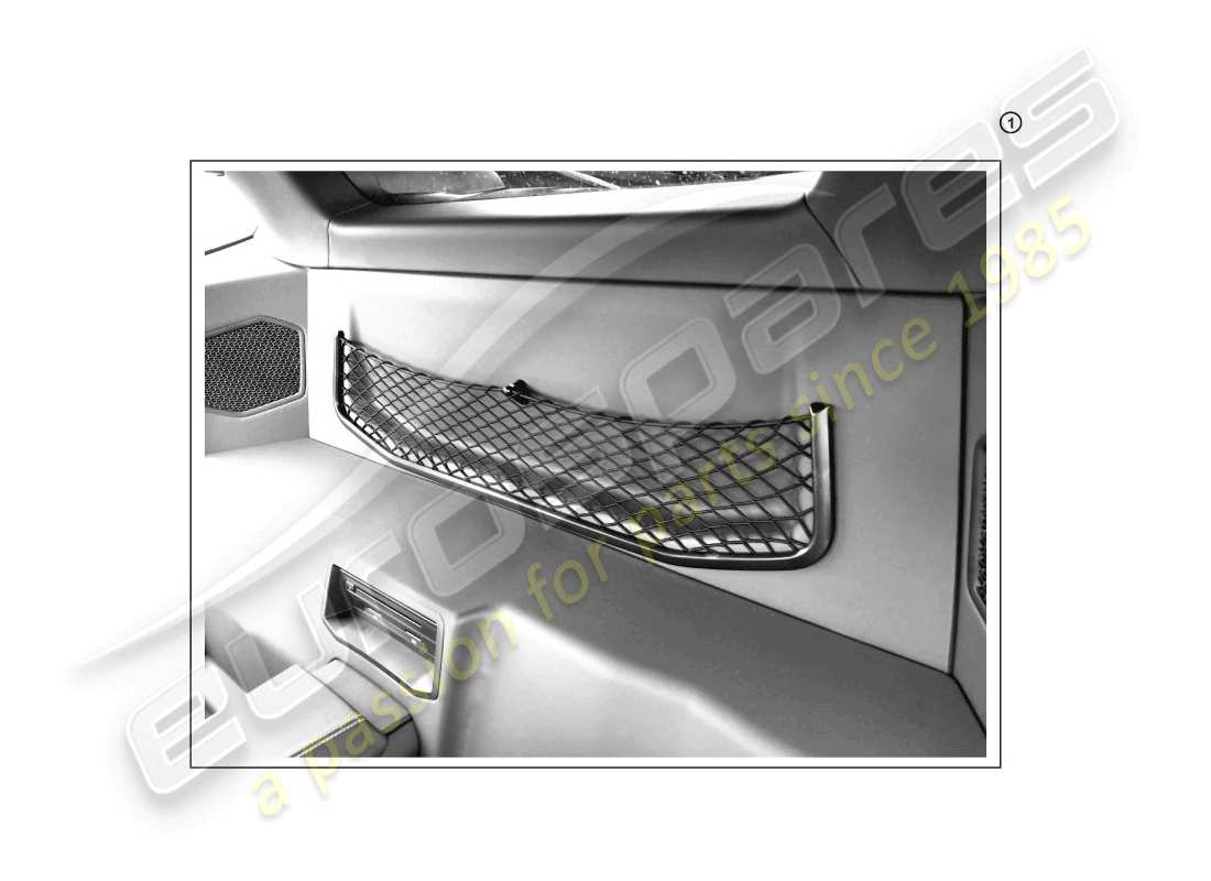 lamborghini accessories (lp610-4 avio) installation kit part diagram