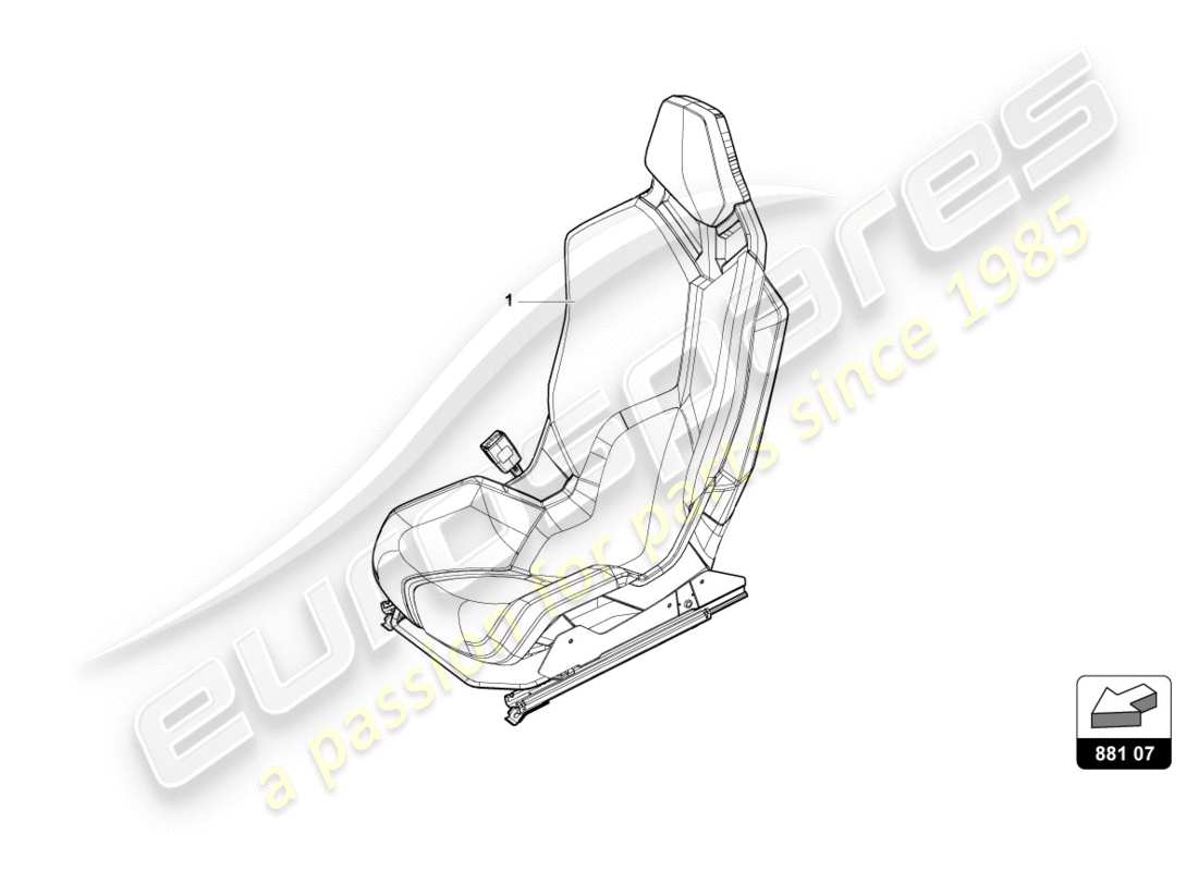 a part diagram from the lamborghini huracan performante parts catalogue