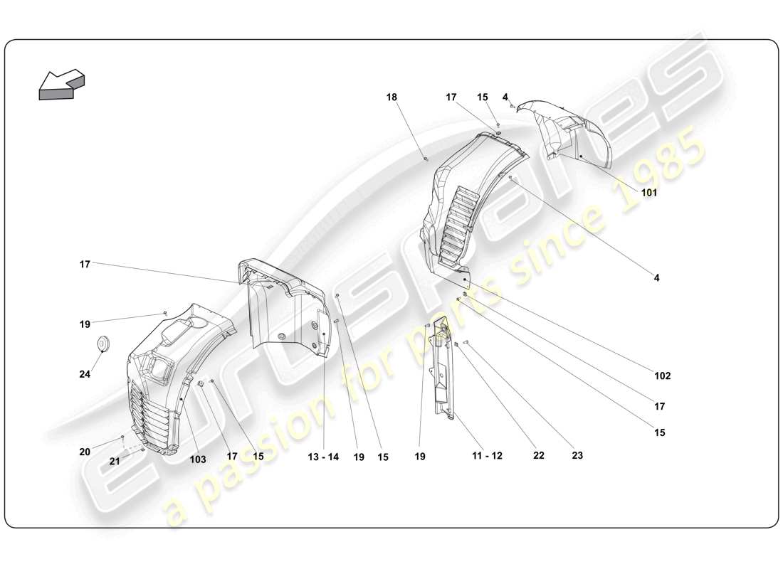 part diagram containing part number 400821191a