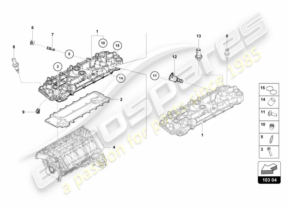 lamborghini 2019 (lp580-2 coupe) engine compartment lid part diagram