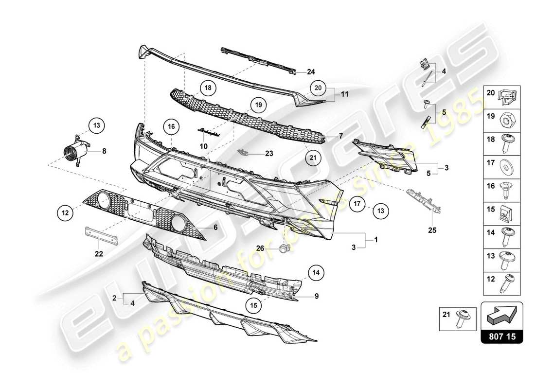 part diagram containing part number 4t0807527e