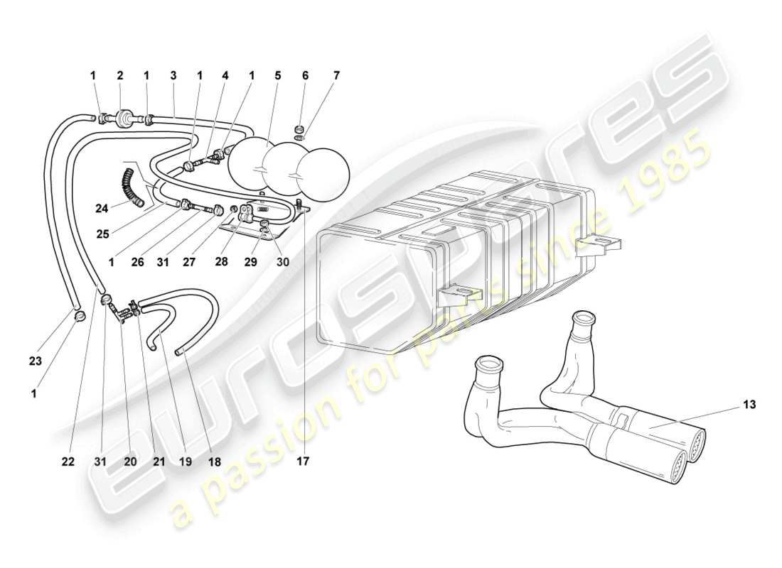 part diagram containing part number 07m131461