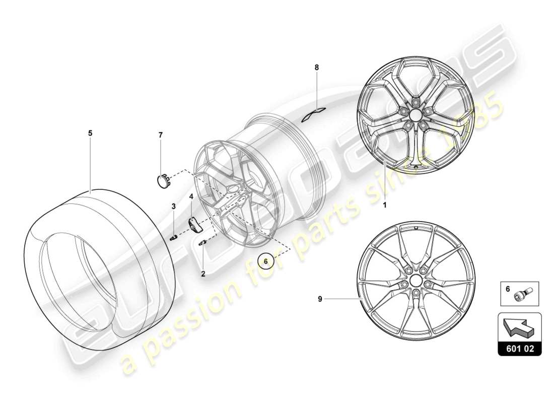 VIEW PARTS DIAGRAMS FROM THE LAMBORGHINI AVENTADOR PARTS CATALOGUE a part diagram from the lamborghini aventador parts catalogue