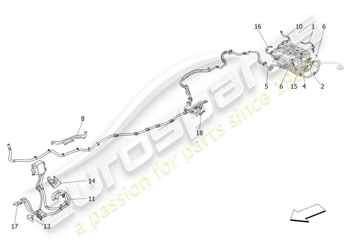 part diagram containing part number 675000101