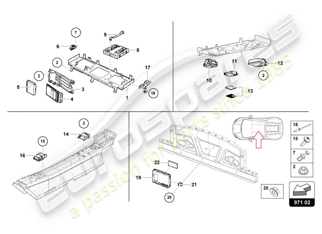 part diagram containing part number 4h0907064jf