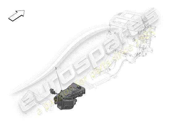 a part diagram from the maserati grecale parts catalogue