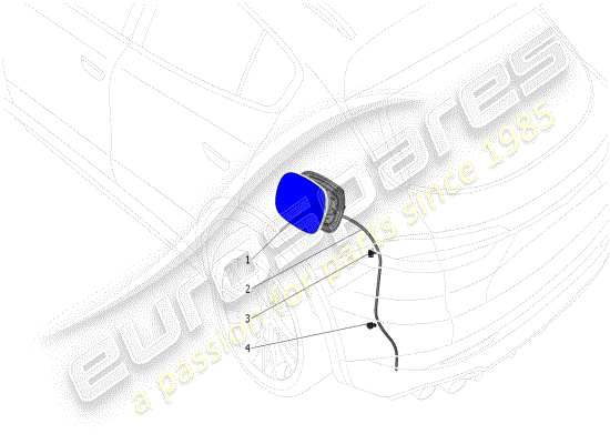 a part diagram from the maserati grecale parts catalogue