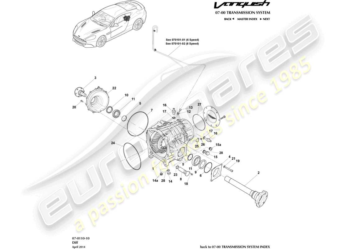 part diagram containing part number cd33-27-10244