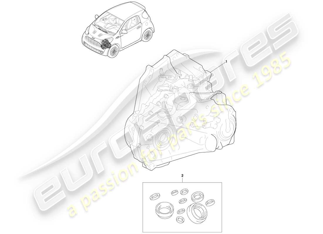 part diagram containing part number 30300-74041