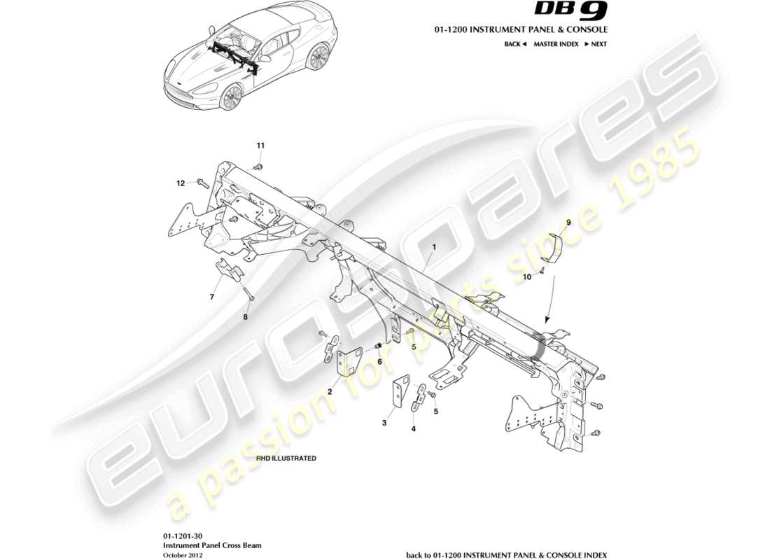 part diagram containing part number 6g33-54428-aa