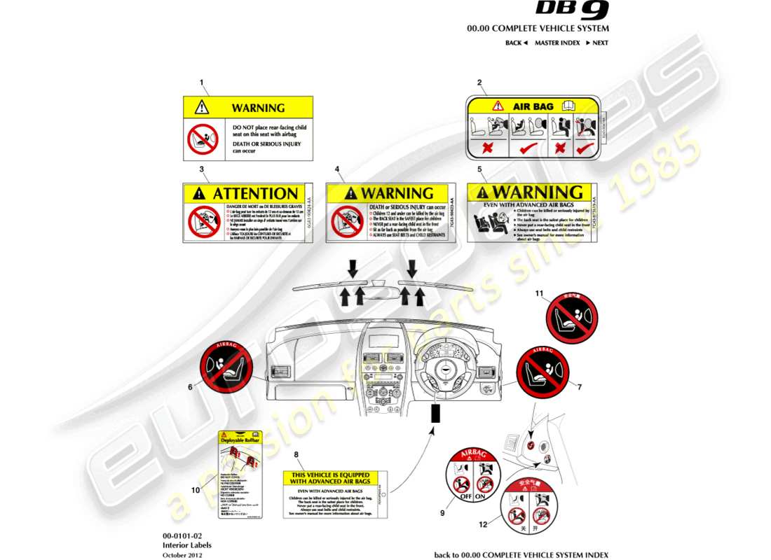 part diagram containing part number 9g33-14b372-ba