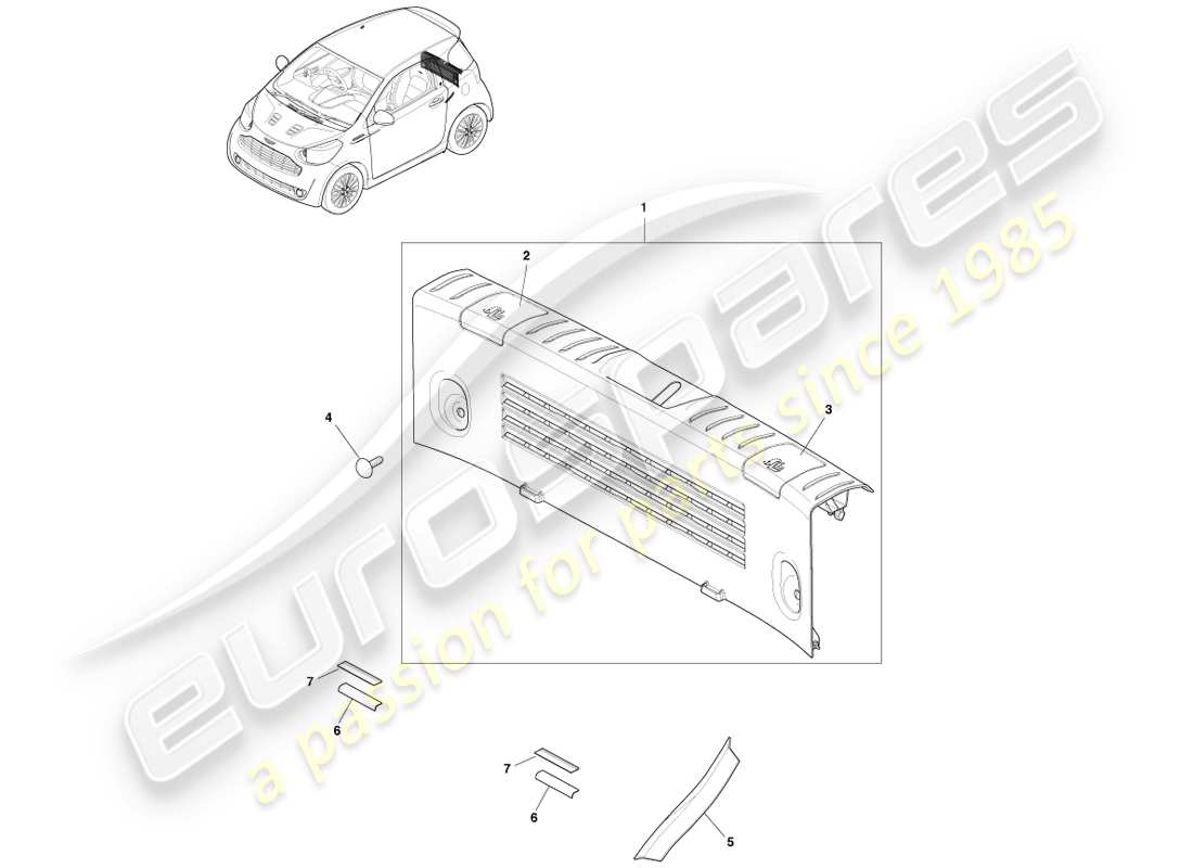part diagram containing part number 4g43-awr4646l-aa