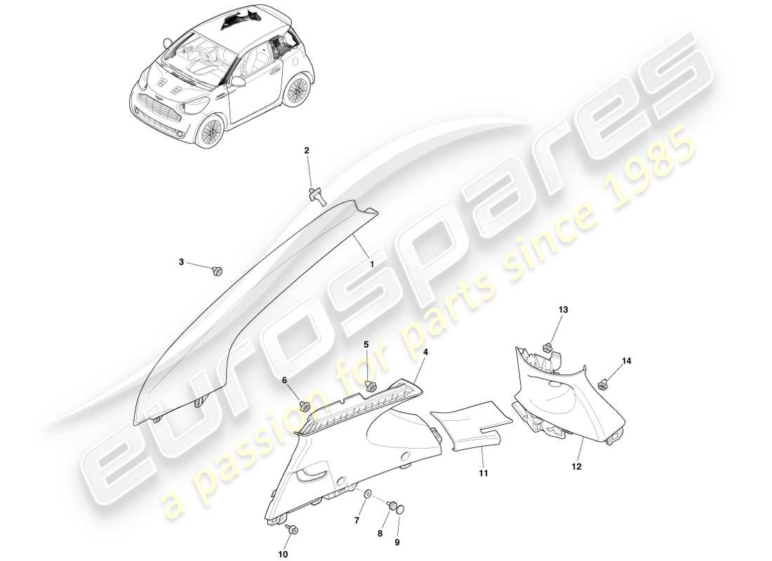 part diagram containing part number ay2y-68271-abw