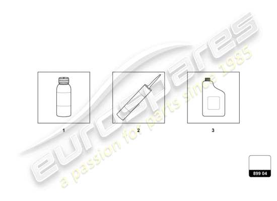 a part diagram from the lamborghini huracan tecnica parts catalogue