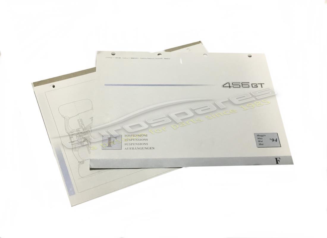 NEW FERRARI WORKSHOP MANUAL SECTION F. PART NUMBER FHAN202 (1) new ferrari workshop manual section f. part number fhan202 (1)