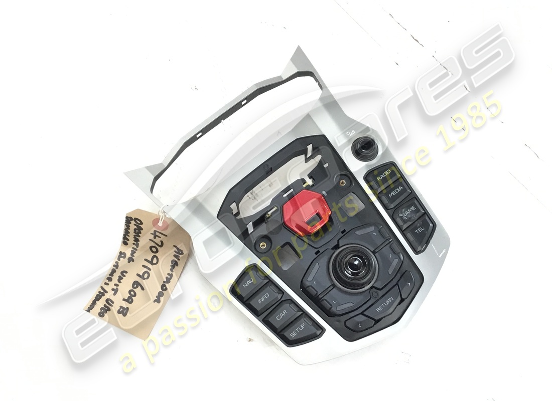 USED LAMBORGHINI OPERATING DEVICE MMI SWITCH. PART NUMBER 470919609B (1) used lamborghini operating device mmi switch. part number 470919609b (1)