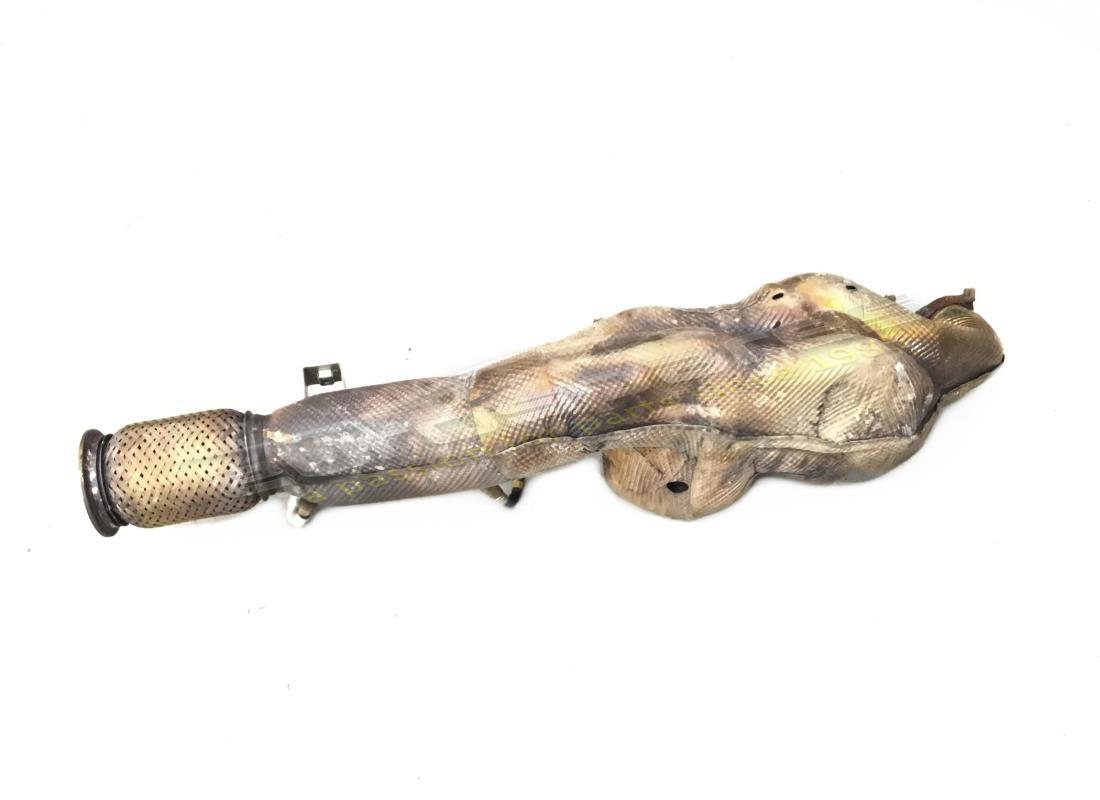 USED Lamborghini LH EXHAUST MANIFOLD WITH CATALYTIC CONVERTER . PART NUMBER 420251211H (1)