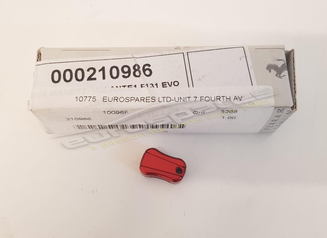 NEW FERRARI LEVER. PART NUMBER 210986 (1) new ferrari lever. part number 210986 (1)