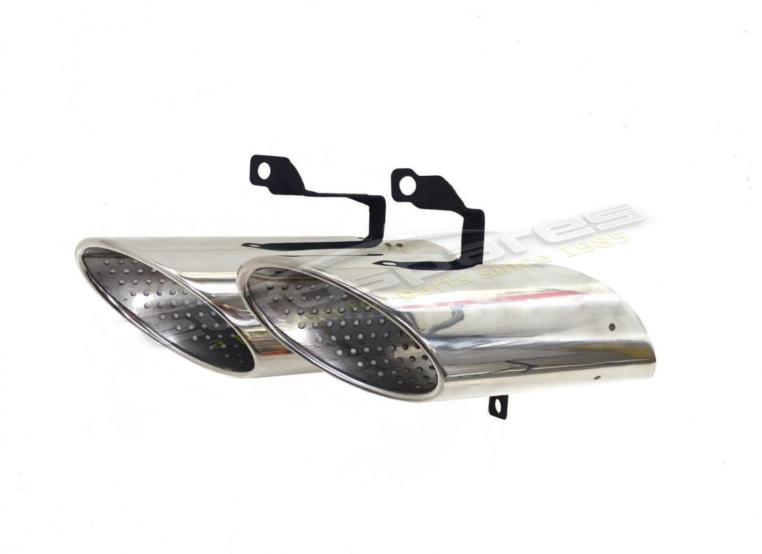 NEW LAMBORGHINI TRIM,TAIL PIPE RH POLISHED (2WD). PART NUMBER 4T0253698F (1) new lamborghini trim,tail pipe rh polished (2wd). part number 4t0253698f (1)