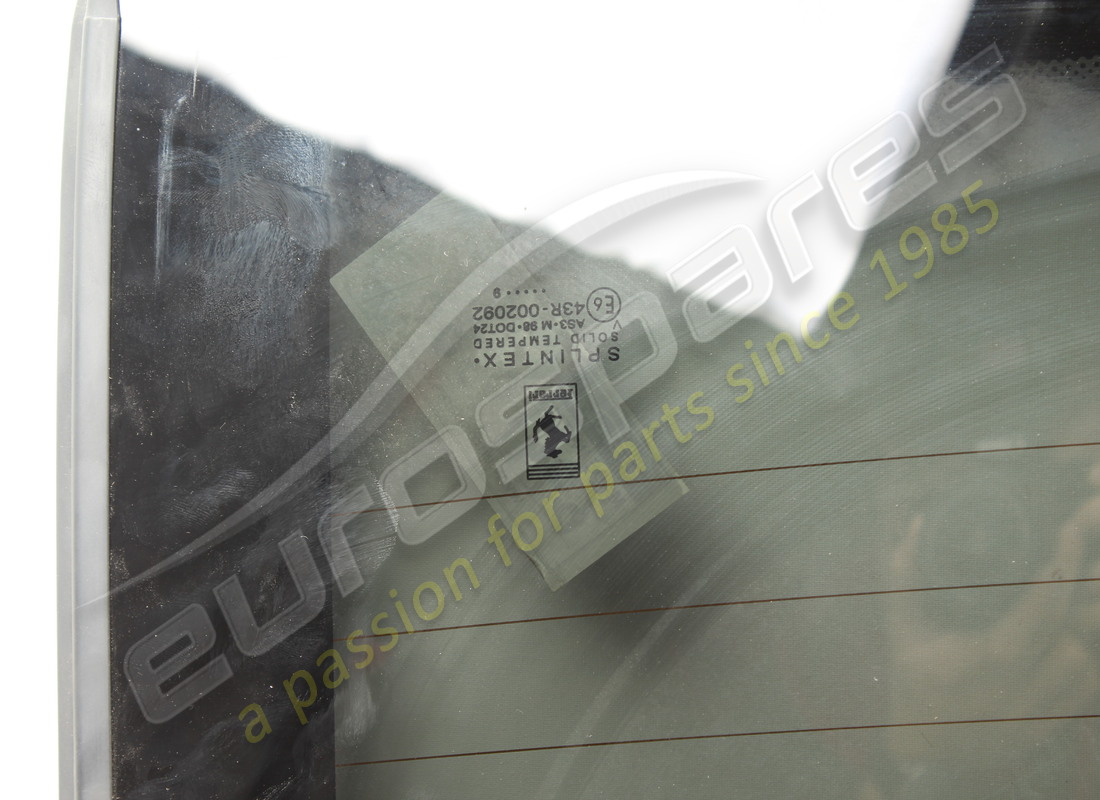 NEW (OTHER) FERRARI REAR-WINDOW GLASS. PART NUMBER 69919500 (2) new (other) ferrari rear-window glass. part number 69919500 (2)