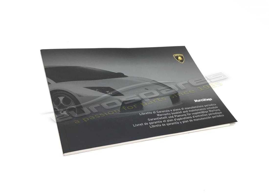 NEW LAMBORGHINI SERVICE-CHECK BOOK. PART NUMBER 410012005C (1) new lamborghini service-check book. part number 410012005c (1)