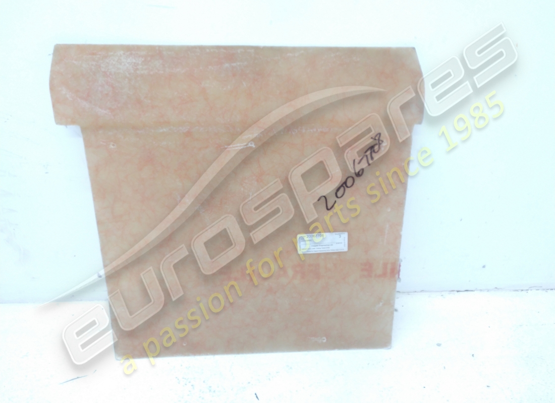 NEW FERRARI FRONT LOWER CLOSING PANEL. PART NUMBER 20067708 (2) new ferrari front lower closing panel. part number 20067708 (2)