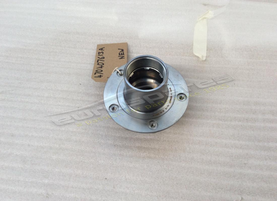 NEW LAMBORGHINI WHEEL HUB MOZZO ANT ASSEMBLY. PART NUMBER 470407613A (1) new lamborghini wheel hub mozzo ant assembly. part number 470407613a (1)