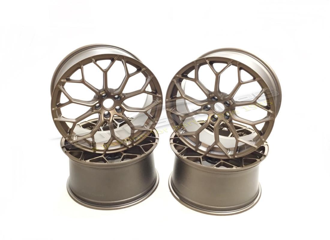 NEW LAMBORGHINI NARVI BRONZE RIM KIT. PART NUMBER 4T0099305A (1) new lamborghini narvi bronze rim kit. part number 4t0099305a (1)