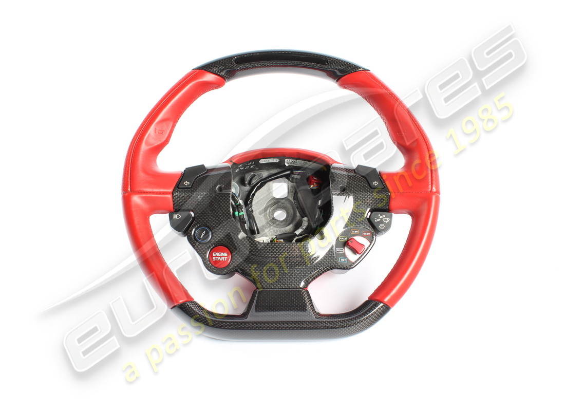 USED Ferrari COMPLETE STEERING WHEEL - NERO [BLACK] . PART NUMBER 87233700 (1)