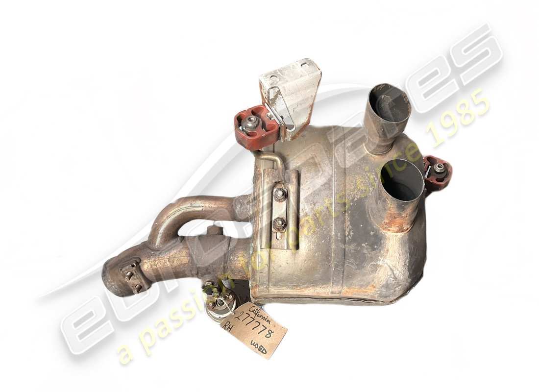 USED FERRARI RH REAR SILENCER. PART NUMBER 277778 (1) used ferrari rh rear silencer. part number 277778 (1)