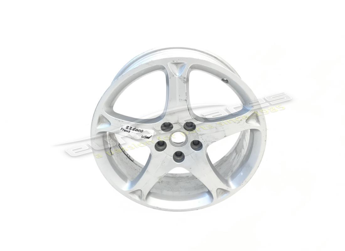 USED FERRARI FRONT WHEEL 8J X 19E. PART NUMBER 226000 (1) used ferrari front wheel 8j x 19e. part number 226000 (1)