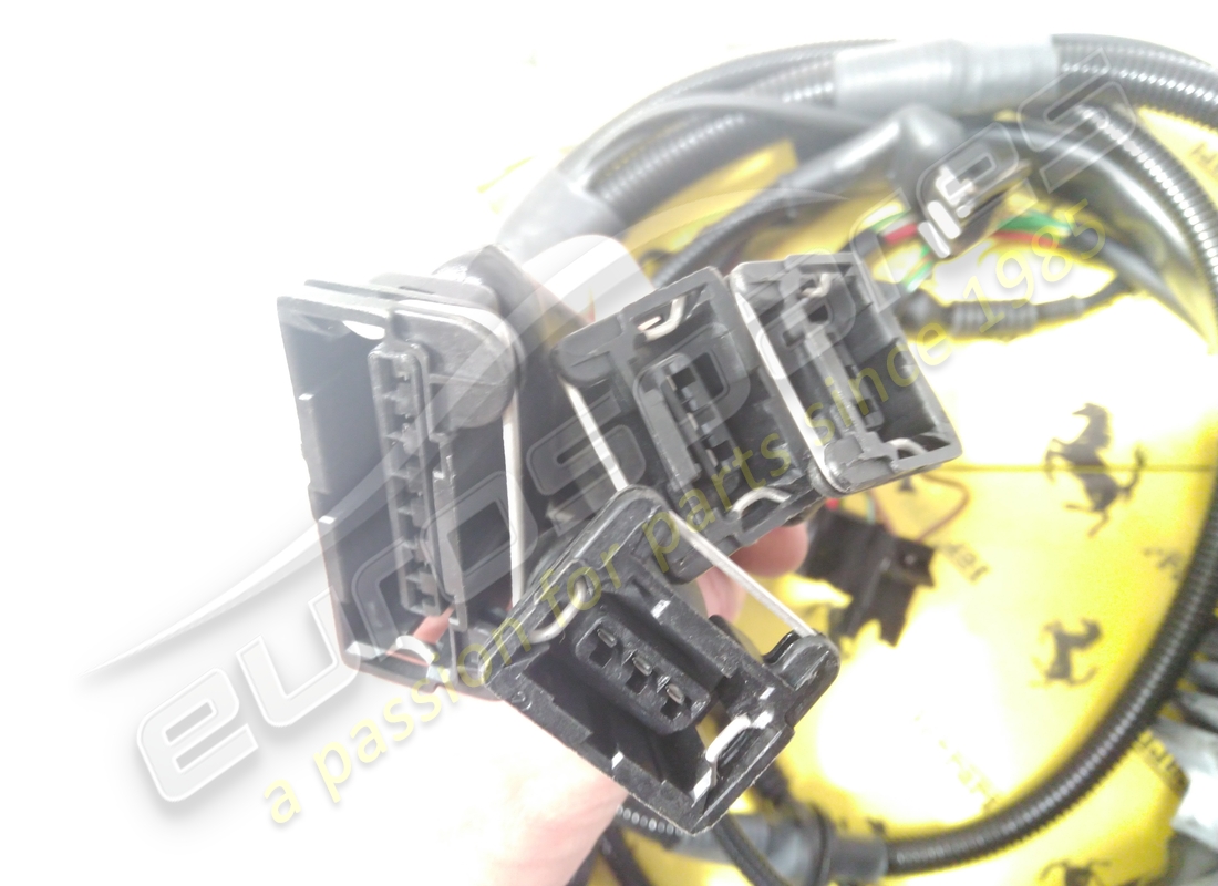 NEW FERRARI RH ENGINE CONNECTION CABLES. PART NUMBER 146588 (3) new ferrari rh engine connection cables. part number 146588 (3)