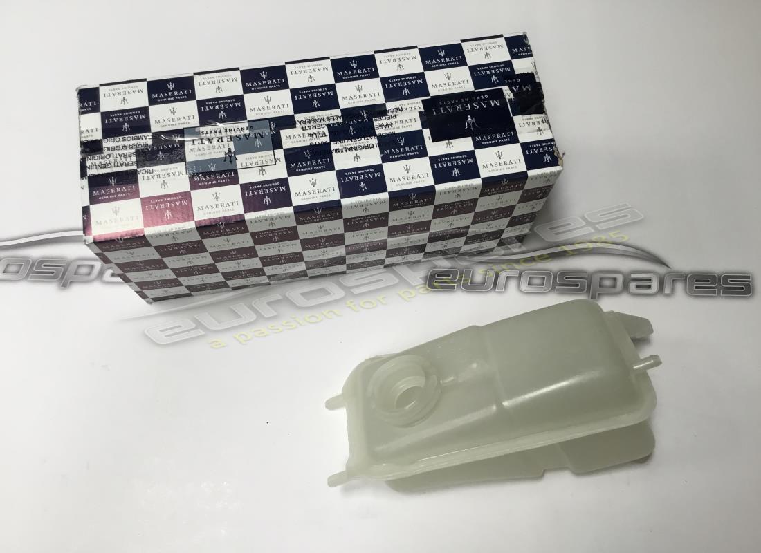 NEW MASERATI EXPANSION TANK. PART NUMBER 554021102 (1) new maserati expansion tank. part number 554021102 (1)