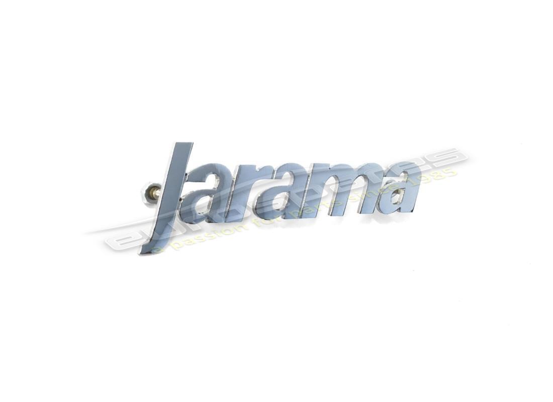 new lamborghini jarama plate. part number 006107408 (1)